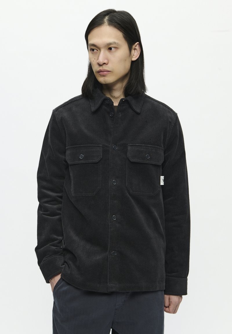 DOUBLE A BY W.W. CLAY  - Lichte jas - black sand