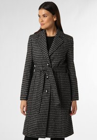 More & More Klassischer Mantel - schwarz grau