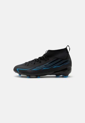 adidas Performance, F50 HYPERFAST LEAGUE MID FIRM GROUND KIDS UNISEX - Voetbalschoenen voor harde ondergrond - core black/lucid ray blue