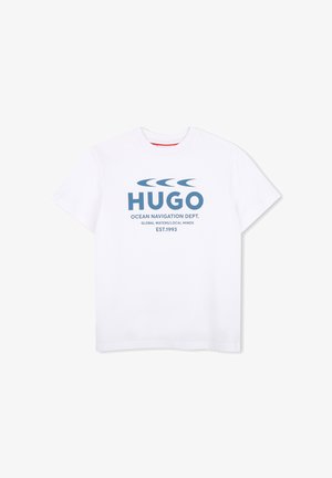 HUGO Kids, TEE-SHIRT MANCHES COURTES - T-shirt imprimé - blanc
