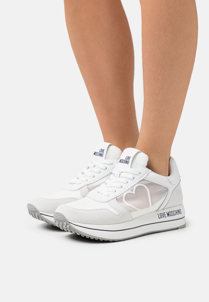 Love Moschino Trainers bianco/white Zalando.ie