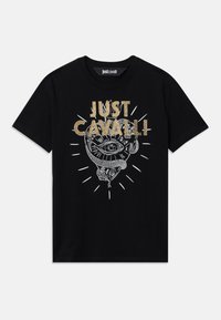 HEART TATTOO - T-shirt con stampa - black