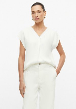 s.Oliver, T-SHIRT - Bluse - creme