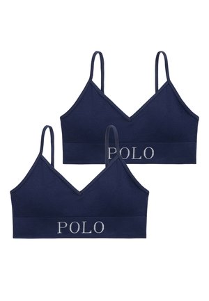 SEAMLESS 2-PACK - Toppe - navy