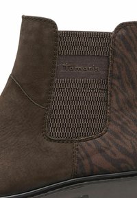 Tamaris CHELSEA - Stivaletti con plateau - mocca comb