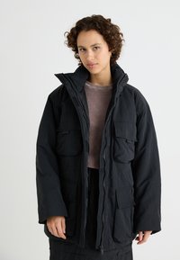 Weekday ATTILA PADDED Winter coat black