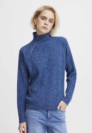 ICHI IHNOVO LS11 - Strickpullover - true blue