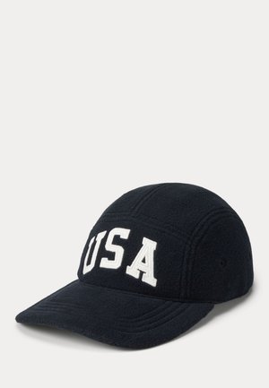 OLYMPICS FLAG FLEECE CAP - Kapa - black