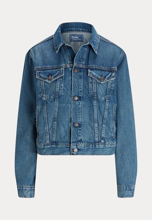 DENIM TRUCKER JACKET - Džínová bunda - meuse wash
