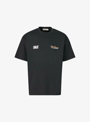 Another Cotton Lab, OUT OF OFFICE - T-shirt con stampa - black