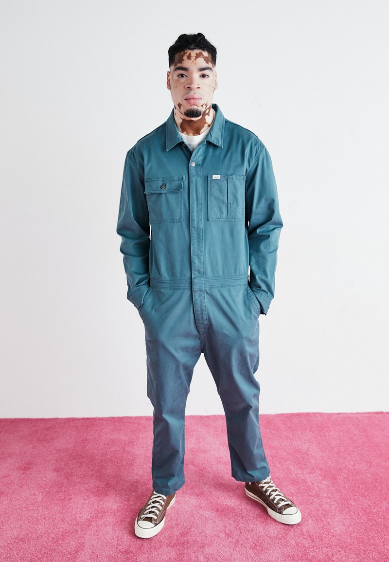 Lee CHETOPA UNIONALL - Dungarees - evergreen
