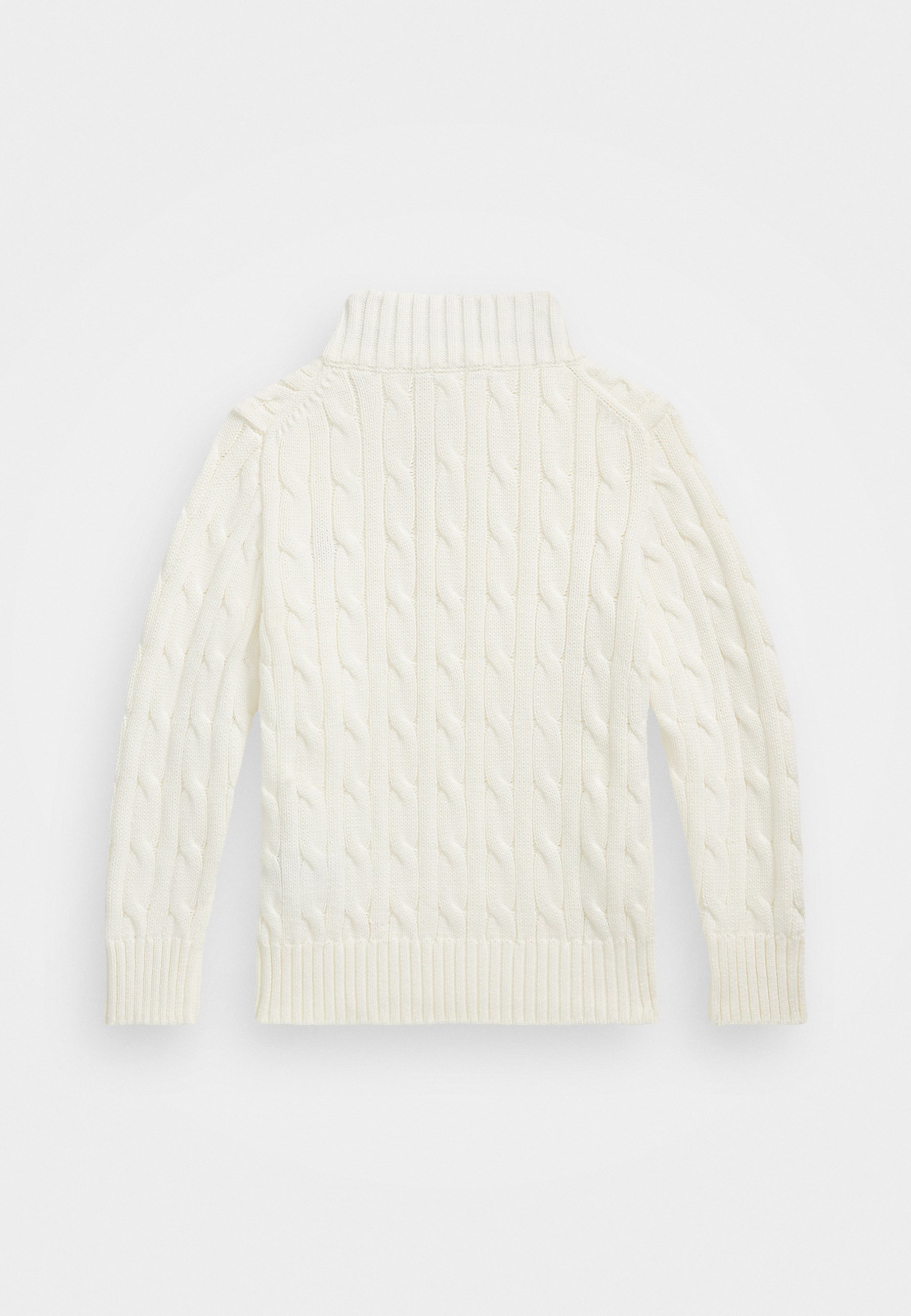 Polo Ralph Lauren CABLE KNIT COTTON QUARTER-ZIP JUMPER