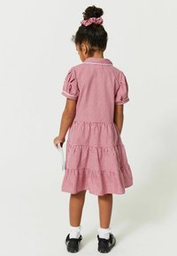 Clarks GINGHAM SCHOOL AND SCRUNCHIE SET - Ingruha - red