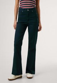 Pepe Jeans HIGH WAIST FLARE WILLA - Džínsy bootcut - dulwich blue