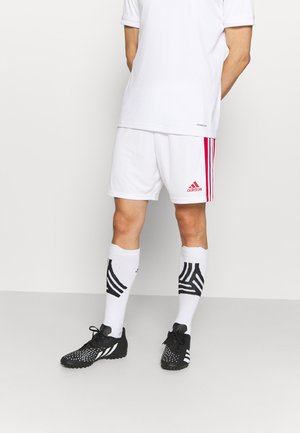 SQUADRA 21 - Träningsshorts - white/red