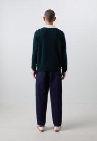 Pompeii LOOSE TROUSER - Hlače - navy
