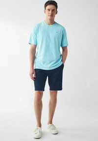 Next 4 PACK REGULAR - Navadna majica - blue coral mint green pink pastel
