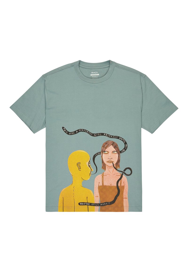 RVCA T-shirt con stampa - ptk/grigio scuro