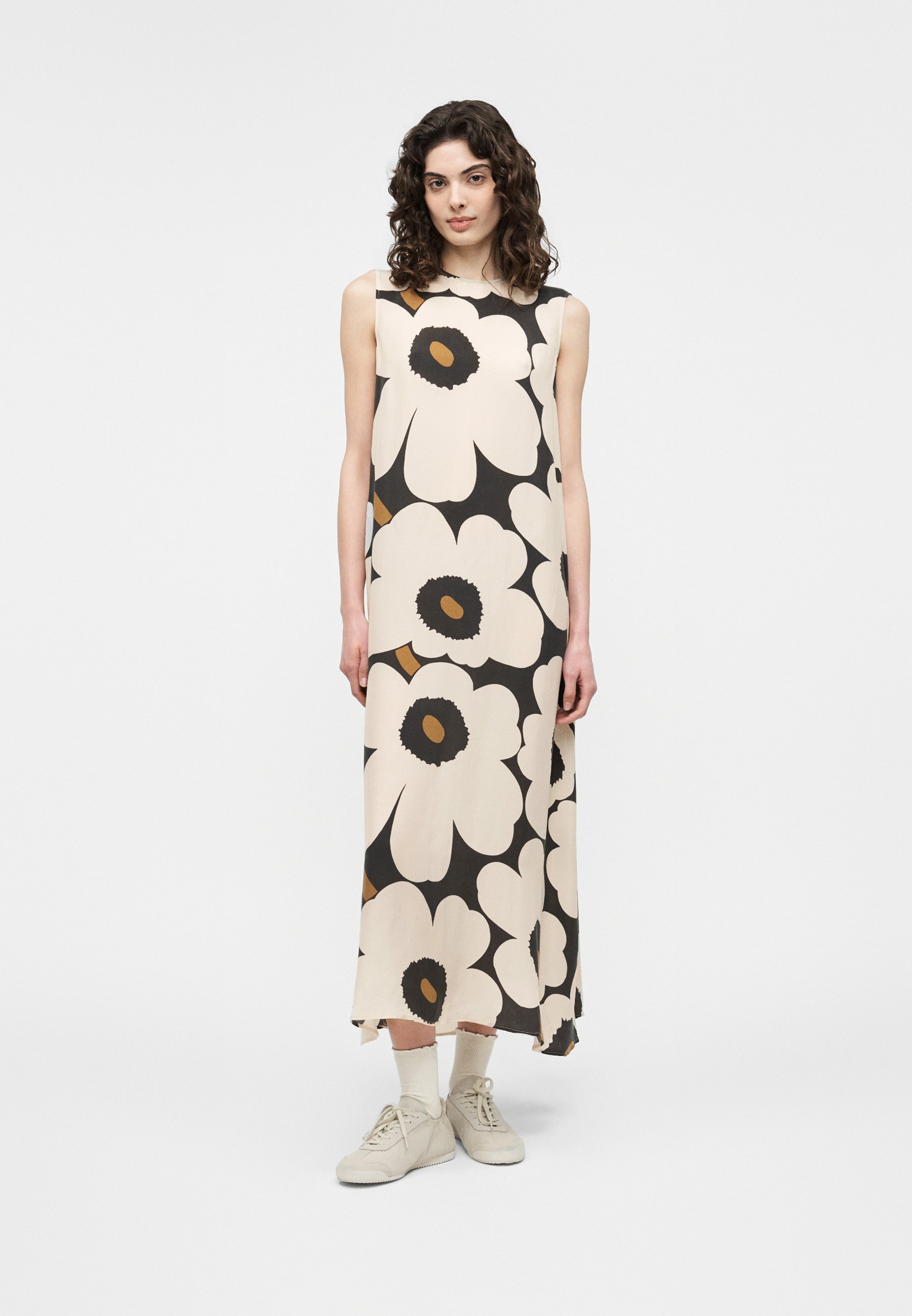 Marimekko MIGOT UNIKKO DRESS - Maxi dress - light beige/black/brown/multi-coloured - Zalando.ie Marimekko MIGOT UNIKKO DRESS - Maxi dress - light beige/black/brown/multi-coloured - Zalando.ie