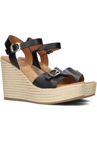 Unisa MELAO - Sandalen met hoge hak - zwart