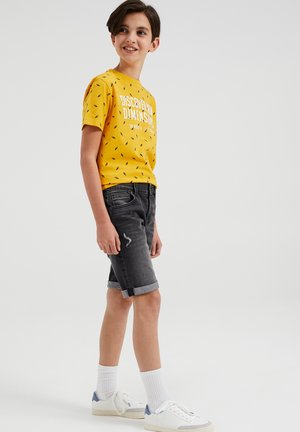 BLUE RIDGE - Jeansshort - black