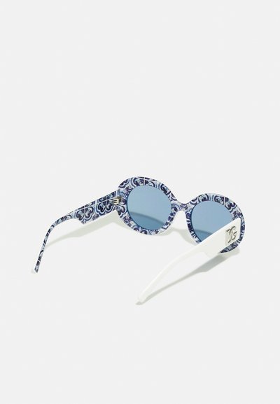 Dolce&Gabbana Akiniai nuo saulės - white/blue maiolica