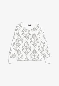 Selezionato, allover ikat white