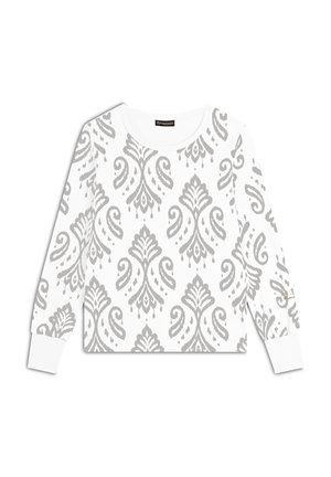 GIROCOLLO IN FANTASIA - Sweatshirt - allover ikat white