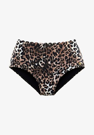 LASCANA Bikini-Hose - braun-bedruckt