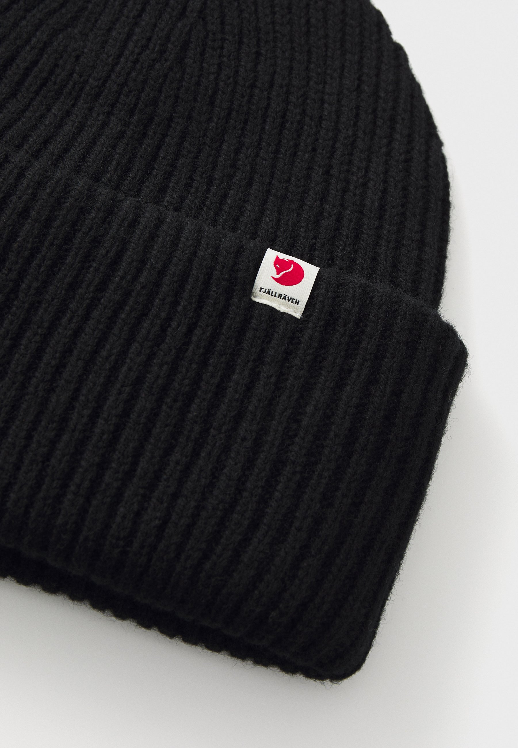 美品MEN’S WR WOOL BEANIE BLACK ブリーフィング Fjällräven FJÄLLRÄVEN HEAVY BEANIE UNISEX - Beanie - black