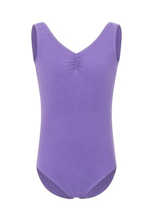 Tanzmuster "MONA" MIT GERAFFTEM AUSSCHNITT - Leotard - lavendel