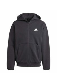 adidas Performance Felpa con zip - black