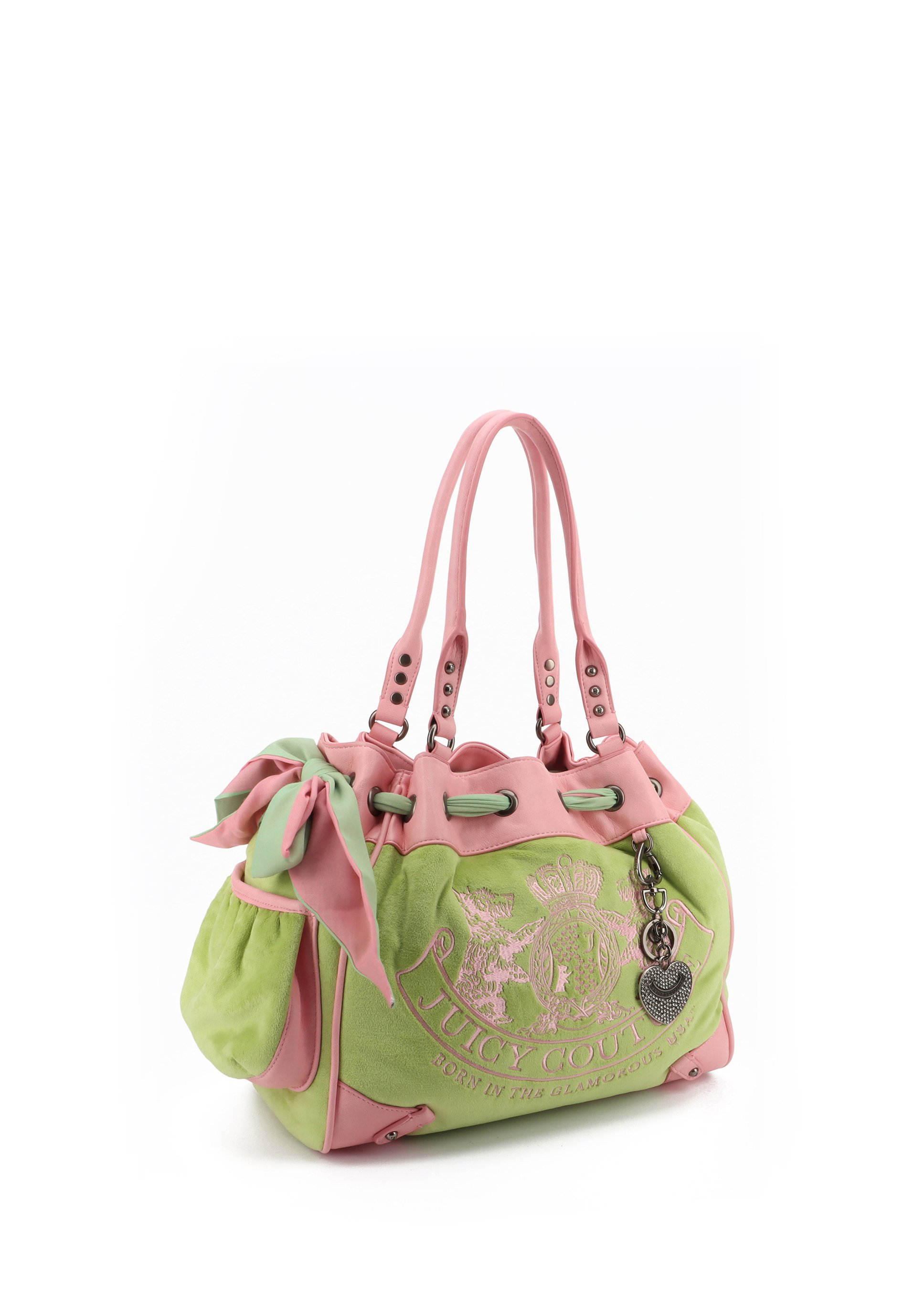 Juicy Couture ミントグリーン ハンドバッグ Juicy Couture DAYDREAMER CLASSIC CREST - Handbag - pistachio green