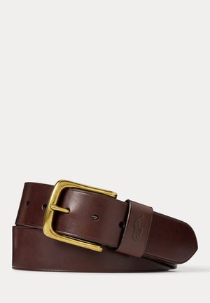 Polo Ralph Lauren, FULL-GRAIN LEATHER BELT - Vöö - brown