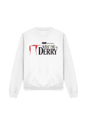 Cotton Soul, WELCOME TO DERRY LOGO - Sweatshirt - white