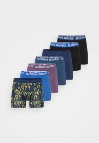 7 PACK - Boxerkalsong - blue/dark blue/purple