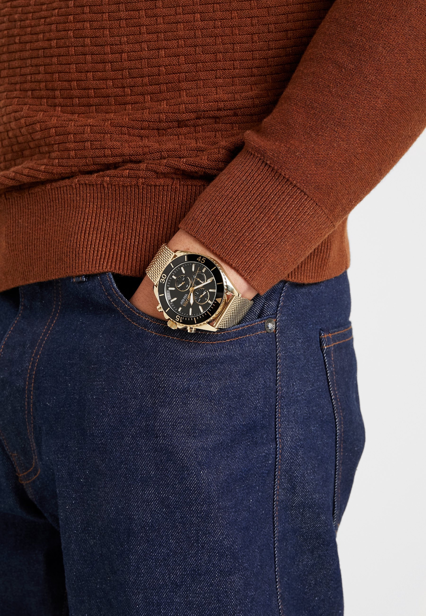 BOSS OCEAN EDITION - Horloge - gold-coloured/goudkleurig - Zalando.nl