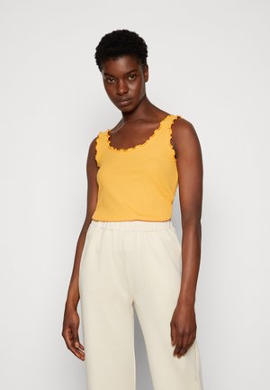 RUFFLES - Top - orange bliss