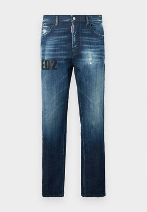 OBSESSED - Straight leg jeans - navy blue