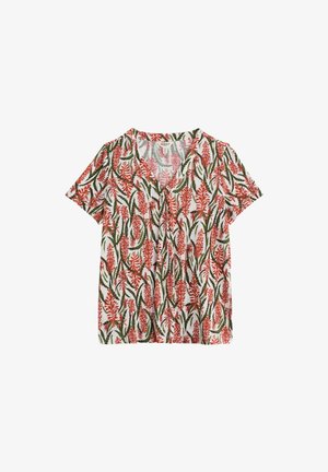 Seasalt Cornwall, SEASALT CORNWALL BARNOON TOP - Camiseta estampada - red hot poker chalk