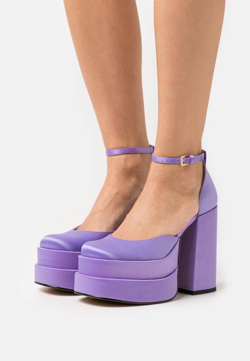 Steve Madden CHARLIZE Platform heels purple/purple Zalando.ie