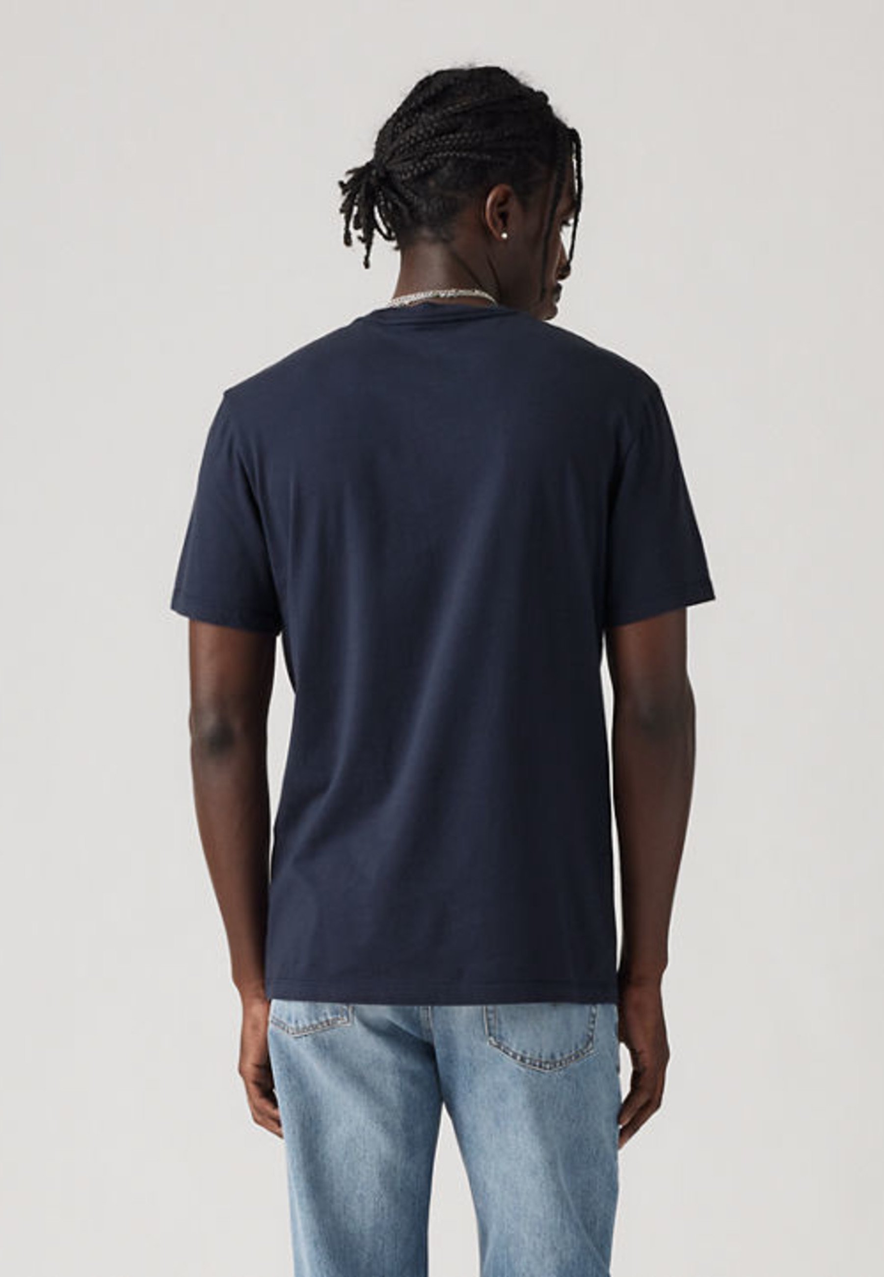 L / ENNOY POCKET CREW 2PACK LS TSHIRTS 黒