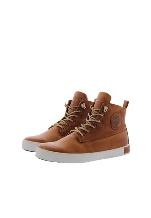 Blackstone High-top trainers - cognac