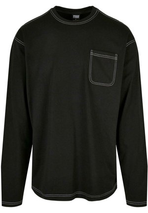 HERREN - Longsleeve - black white