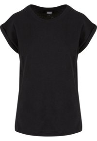 Urban Classics EXTENDED SHOULDER 3 PACK - Pamata T-krekls - black black black