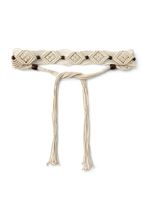 Cintura intrecciata - avorio