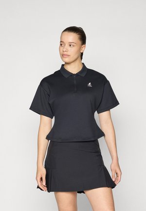 AMILA KANGOL TOP - Polo shirt - black
