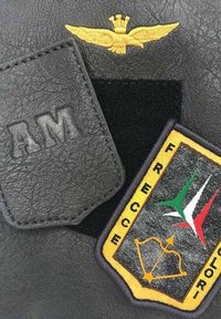 AERONAUTICA MILITARE PILOT - Borsa a tracolla - antracite