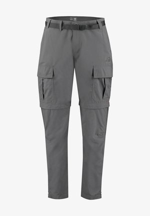 MIT ZIPP/ ZIPP-OFFHOSE AMITE III - Outdoor trousers - anthrazit