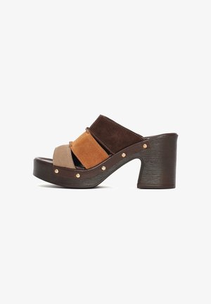 Derimod, Clogs - light brown